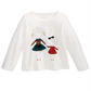 First Impressions Baby Girl's Sisters Print Cotton T-Shirt White Size 6-9MOS
