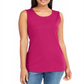Karen Scott Women's Cotton Tank Top Chocolate Size Medium