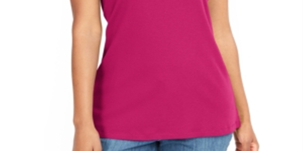 Karen Scott Women's Cotton Tank Top Chocolate Size Medium