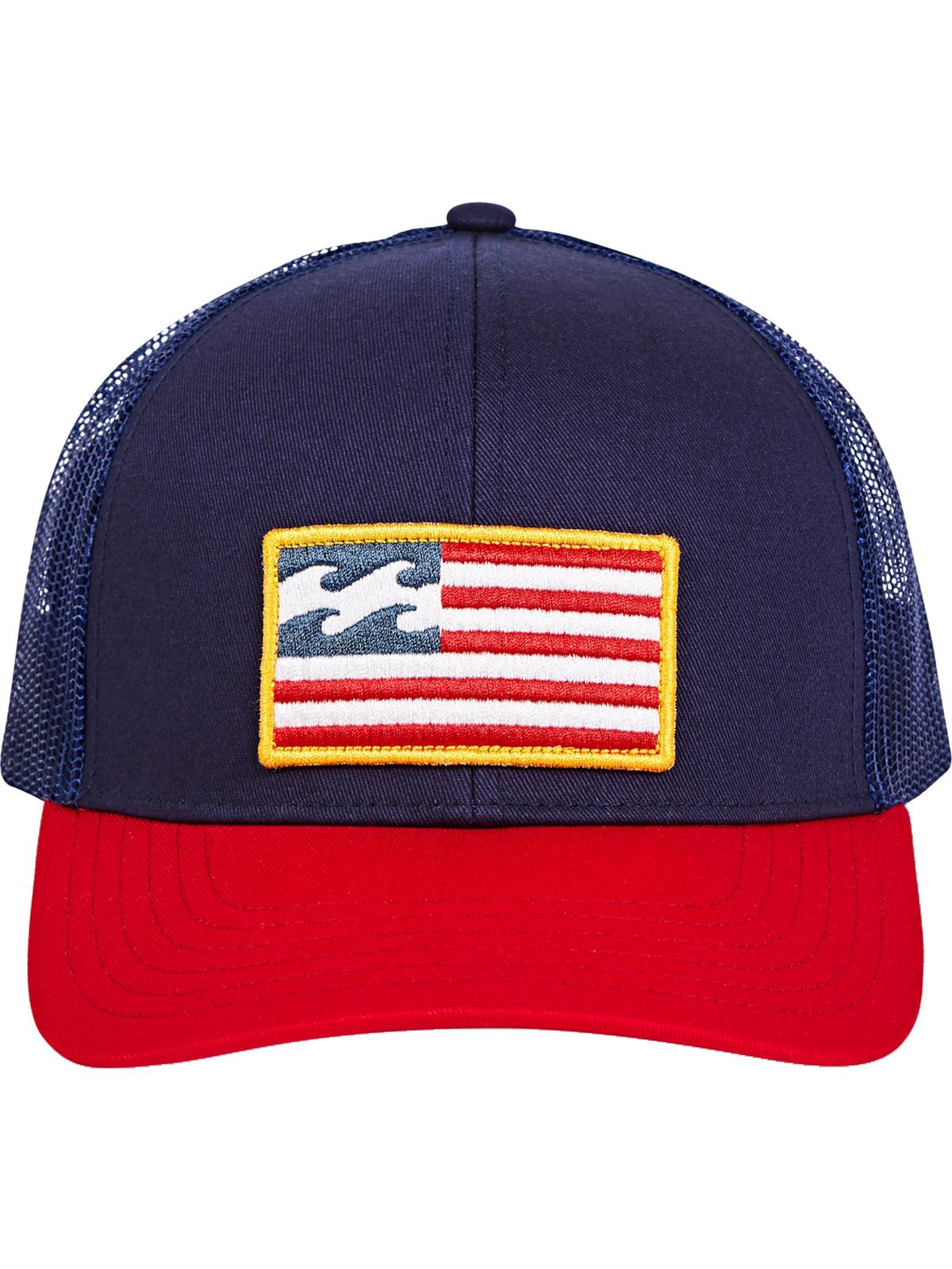 Billabong Men's Snapback Sports Merica Ball Cap Blue Size Regular