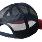 Billabong Men's Snapback Sports Merica Ball Cap Blue Size Regular