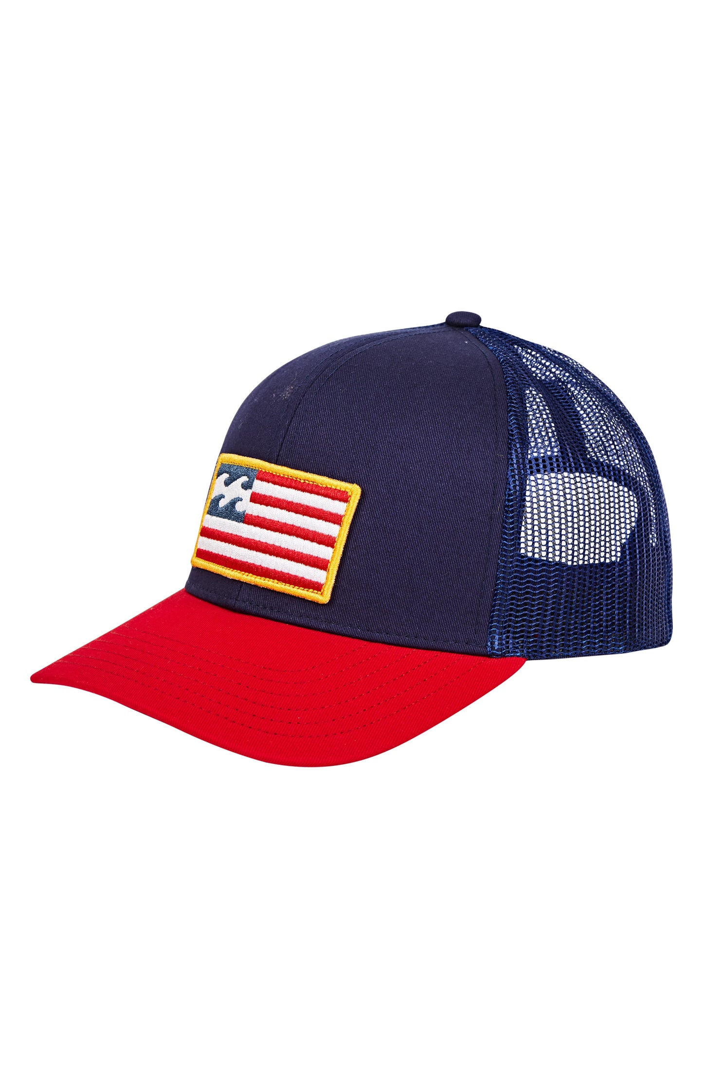 Billabong Men's Snapback Sports Merica Ball Cap Blue Size Regular