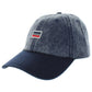 Levi's Men's Enzyme Wash Denim Logo Ball Cap Blue Size Regular