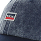 Levi's Men's Enzyme Wash Denim Logo Ball Cap Blue Size Regular