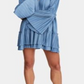 Free People Women's Can't Help It Minidress Blue Size Small