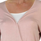 INC International Concepts Women's Long Sleeve V Neck Top Pink  Size Medium