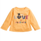 First Impressions Baby Girl's Owl Love U T-Shirt Yellow Size 3-6MOS