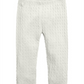 First Impressions Baby Girl's Textured Leggings White Size 24MOS
