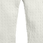 First Impressions Baby Girl's Textured Leggings White Size 24MOS