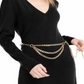 INC International Concepts Women's Long Sleeve V Neck Sweater Black Size Petite Small