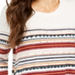 Style & Co Women's Striped Studded Sweater Worm Ivory Size PP