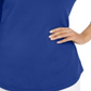 Karen Scott Women's Cotton Lace up T-Shirt Blue Size Small