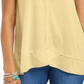 Style & Co Women's High Low Tank Top Yellow Size Medium