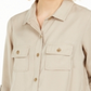 Charter Club Women's Utility Shirt Brown Size XX-Large