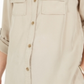Charter Club Women's Utility Shirt Brown Size XX-Large