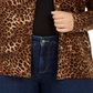 Charter Club Women's Plus Animal Print Cardigan Sweater Taupe Leopard Size 0X