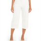 Alfani Women's Top Stitched Culottes Pearl  Size 10 Petite