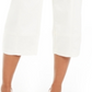 Alfani Women's Top Stitched Culottes Pearl  Size 10 Petite