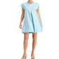 Charter Club Women's Tie Back A Line Dress Blue Size X-Large