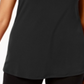 JM Collection Women's Twist Neck Tank Top Black Size Small