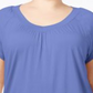 JM Collection Women's Plus Blouson Top Purple Size 1X