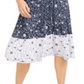 Charter Club Women's Floral Sleeveless Dress Blue Size XX-Large