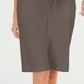 Karen Scott Women's Skimmer Shorts Brown Size Petite L