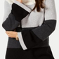 Charter Club Women's Flare Sleeve Sweater Black Size XX-Large