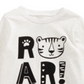 First Impressions Baby Boy's Roar Print T-Shirt White Size 12MOS