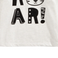 First Impressions Baby Boy's Roar Print T-Shirt White Size 12MOS