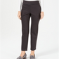 Charter Club Women's Pull on Ankle Pants Maroon Checker Size 2 Petite