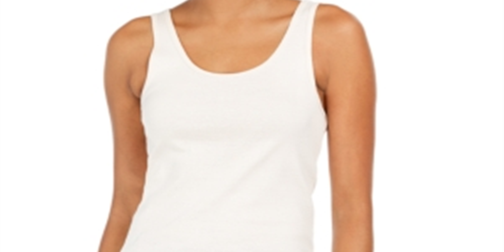 Style & Co Women's Cotton Tank Top Soft Plush Size Small