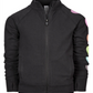 Ideology Little Girl's Heart Sleeve Active Jacket Black Size 5