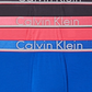 Calvin Klein Men's Cotton Blend Solid Everyday Boxer Brief Blue Size Large