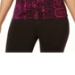 Thalia Sodi Women's Printed Ruched V Neck Top Purple Size X-Small