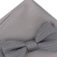 Alfani Men's Geometric Pre Tied Satin Pocket Square Sets Gray Size Regular