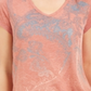 Style & Co Women's Graphic Print T-Shirt Paisley Shimmer Size Petite M