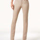 Charter Club Women's Lexington Straight Leg Jeans Almond Size 16S
