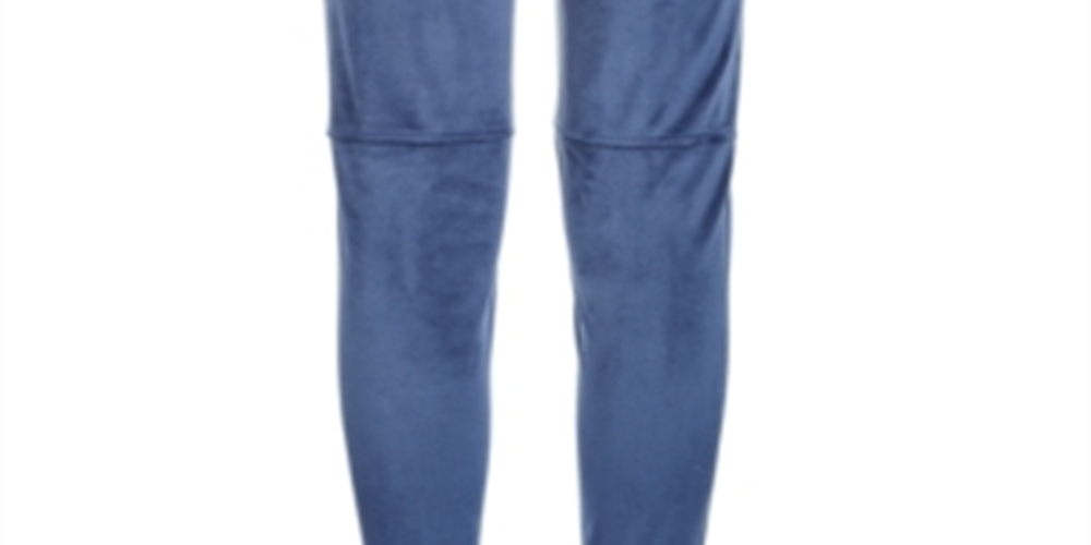 Ideology Big Girl's Taped Inset Jogger Pants Blue Size Medium