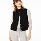 Charter Club Women's Cashmere Vest Black Size Large