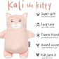 Cubcoats Kali The Kitty 2 in 1 Transforming Down Vest Hoodie & Soft Plushie Pink