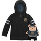 Cubcoats Boys and Girls Toddler Vegas Golden Knights 2-in-1 Transforming Full-Zip Hoodie & Soft Plushie Black Size 2T