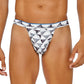 2(x)ist Men's Sliq Micro Thong -Gray Size X-Large