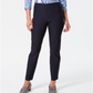 Charter Club Women's Cambridge Skinny Pull on Tummy Control Pants Blue Size 6