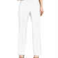 Kasper Women's Solid Trouser White Size 6 Petite
