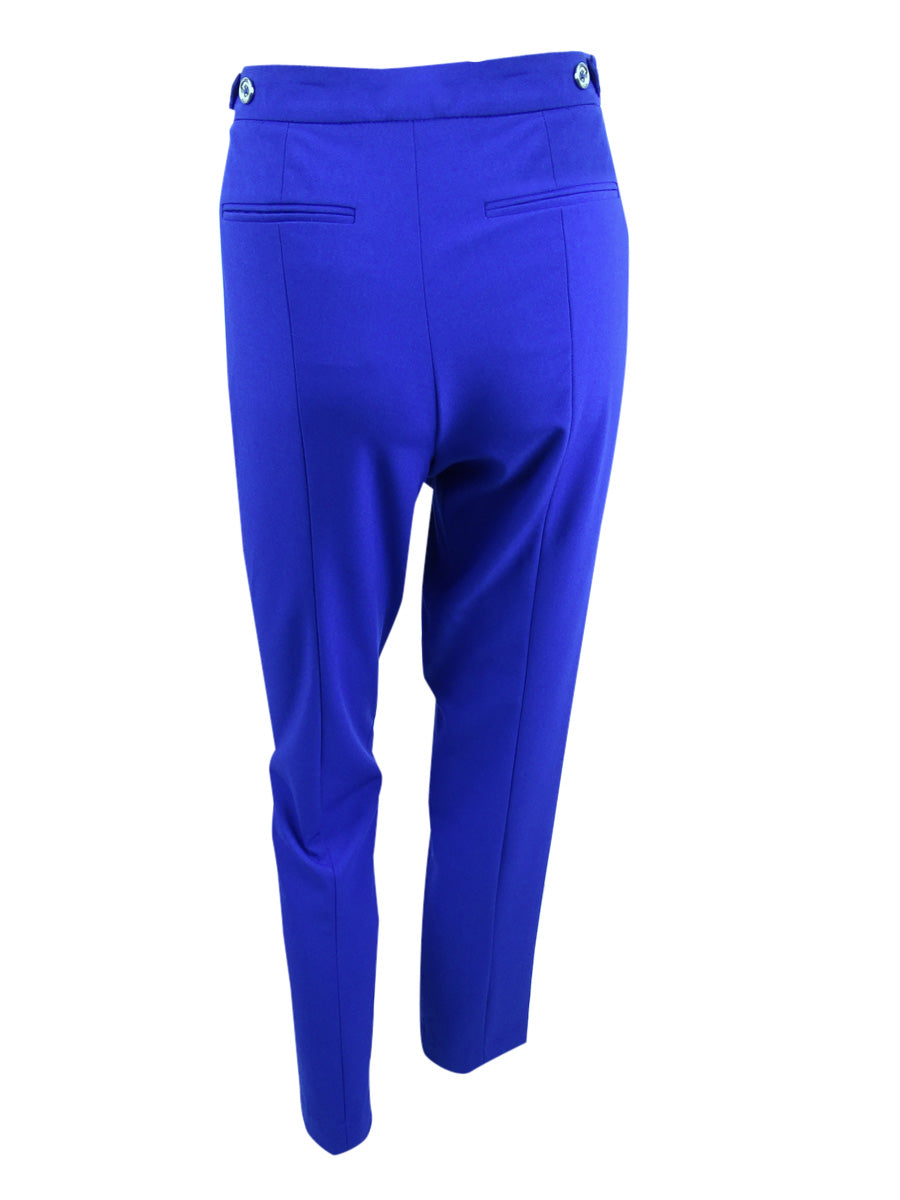 Calvin Klein Women's Lux Highline Pants Blue Size 6