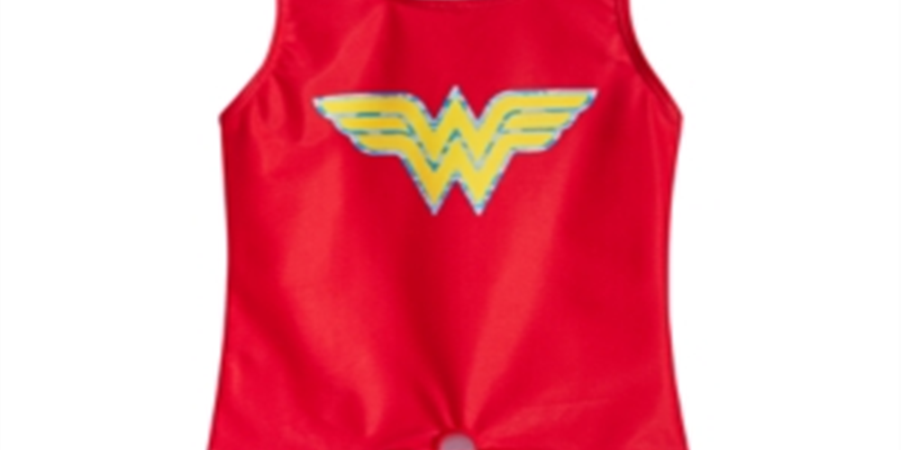Dreamwave Little Girl's Wonder Tankini Red Size 4