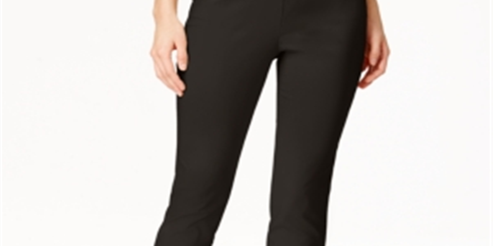 Charter Club Women's Slim Leg Pants Brown Size 16X3