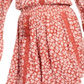 American Rag Junior's Animal Print Dress Orange Size XX-Small