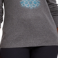 Karen Scott Women's Cotton Holiday-Print T-Shirt Charcoal Size X-Small